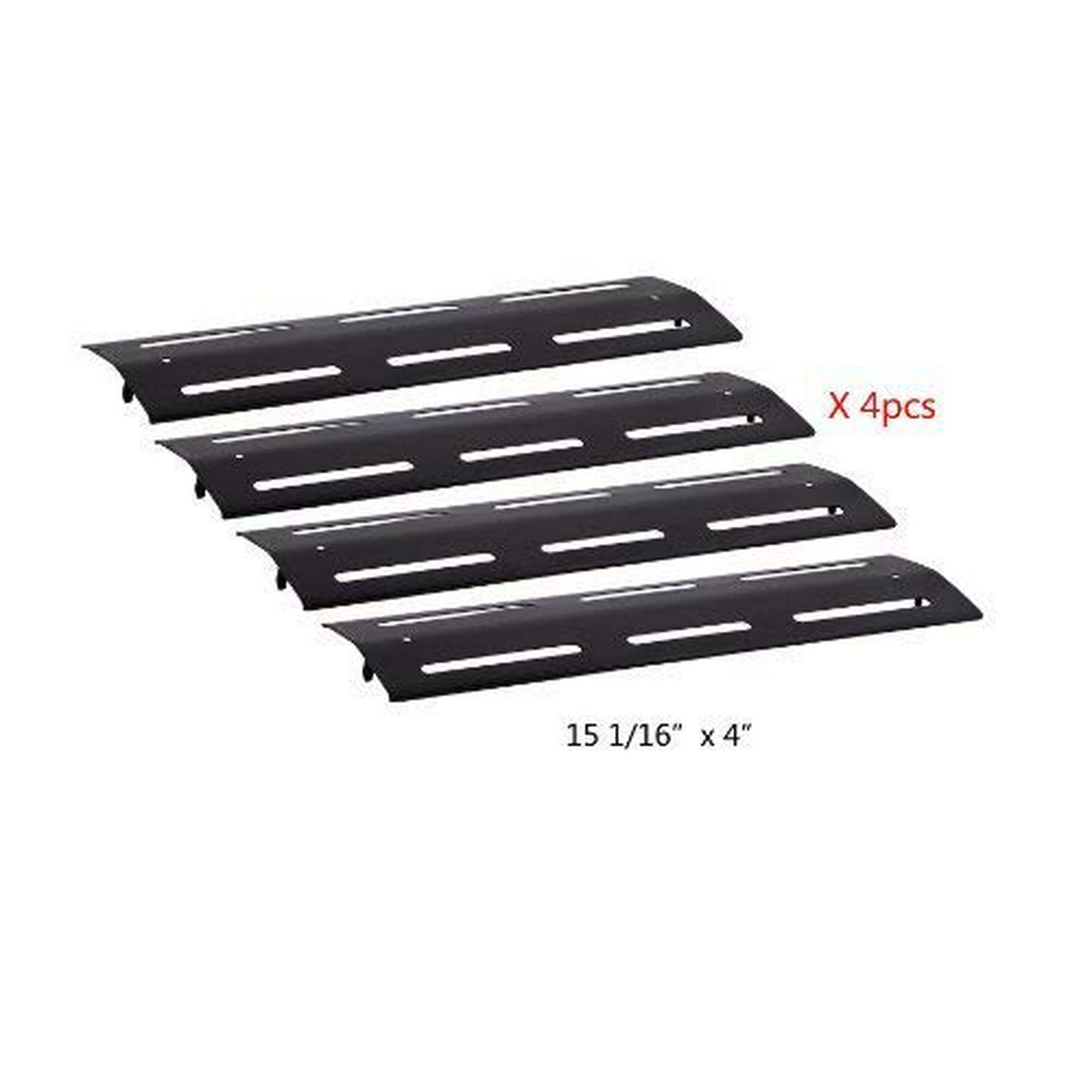 4X Porcelain Steel Gas Grill Heat Plate 15-1/16" X 4" For Kenmore Grill Chef